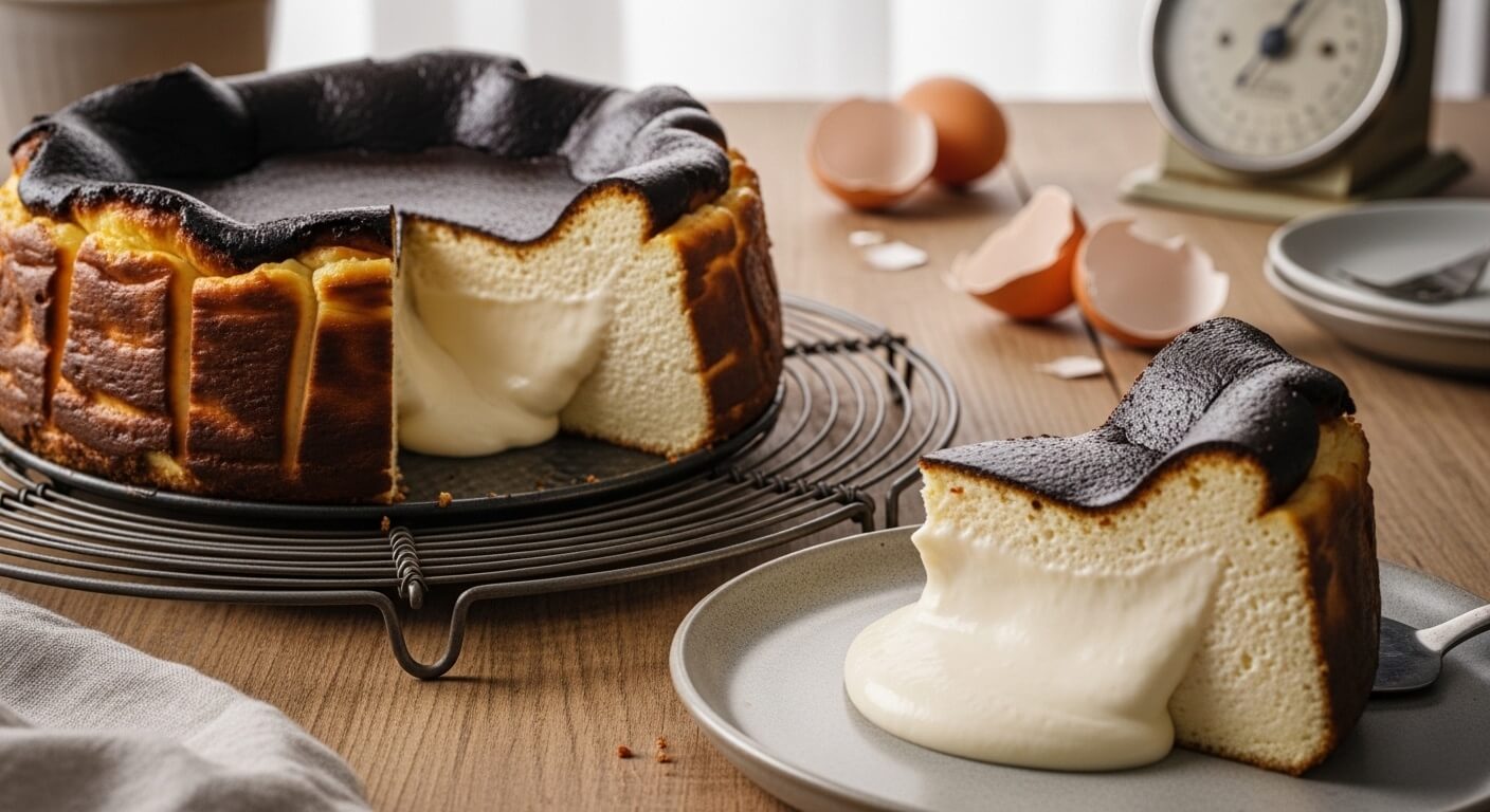 The Basque Cheesecake Craze: Why This Burnt Dessert Is So Easy & Delicious
